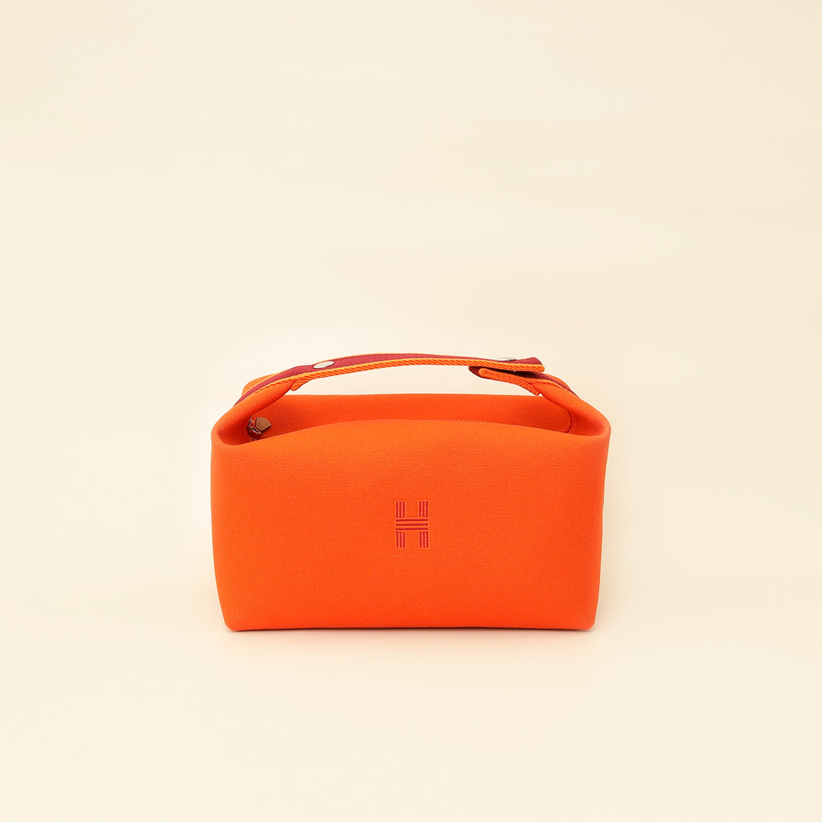 Hermes Orange Feu Bride-a-Brac Large Case-Hermes-THE CLOSET