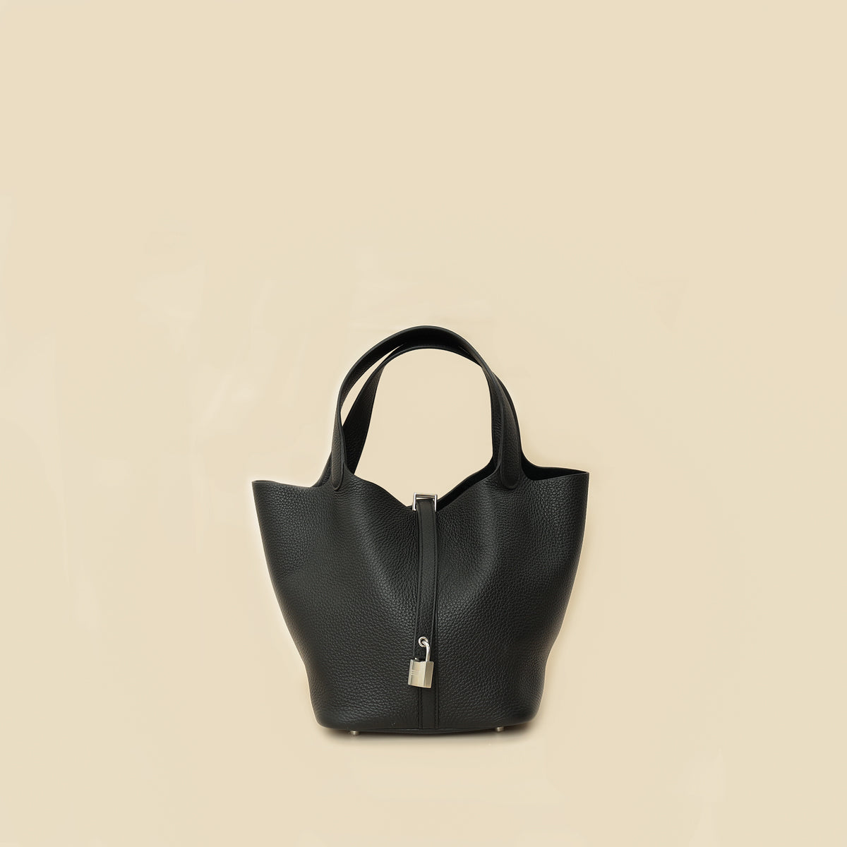 Hermes Noir Picotin Lock 22 Bag-Hermes-THE CLOSET
