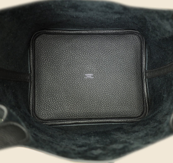 Hermes Noir Picotin Lock 22 Bag-Hermes-THE CLOSET