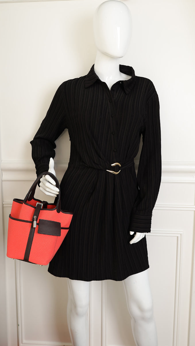 Hermes Bicolor Cargo Picotin Lock 18 Bag-Hermes-THE CLOSET