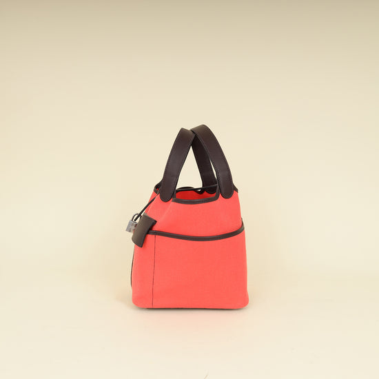Hermes Bicolor Cargo Picotin Lock 18 Bag-Hermes-THE CLOSET