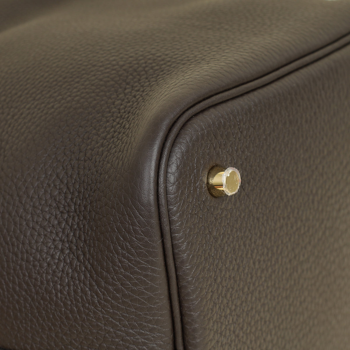 Hermes Chocolate Picotin Lock 22 Bag