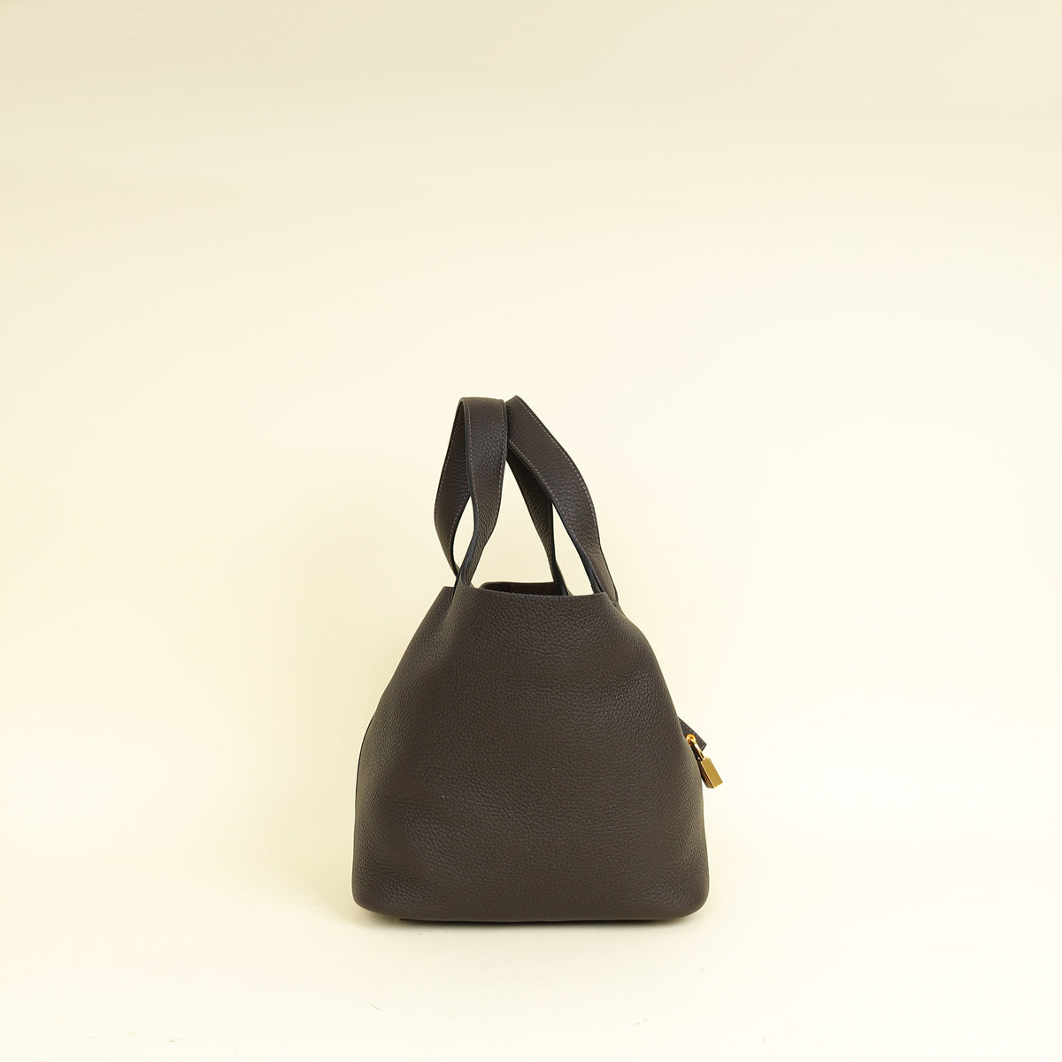 Hermes Chocolate Picotin Lock 22 Bag