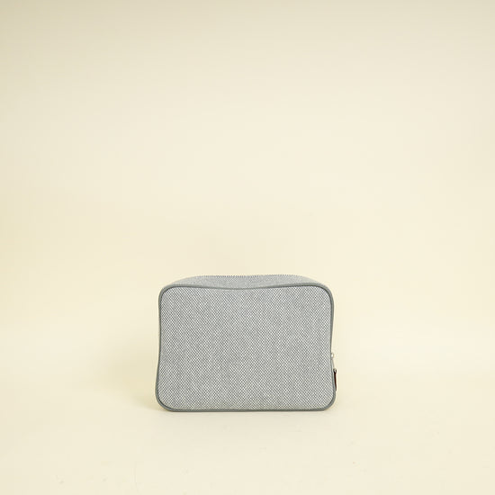 Hermes Picture Grey Chapitre H Cavalier Case Small Model