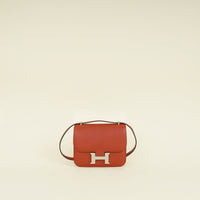 Hermes Cuivre 6C Constance II Mini Re-Edition Bag