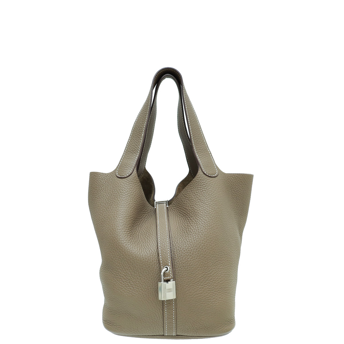 Hermes Etoupe Picotin Lock 22 Bag-Hermes-THE CLOSET