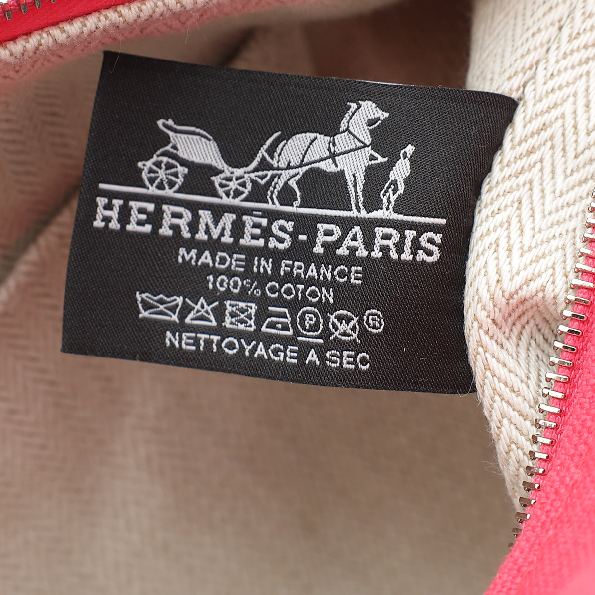 Hermes Hibiscus Bride-A-Brac Small Case