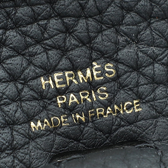 Hermes Noir Evelyne 16 TPM Bag