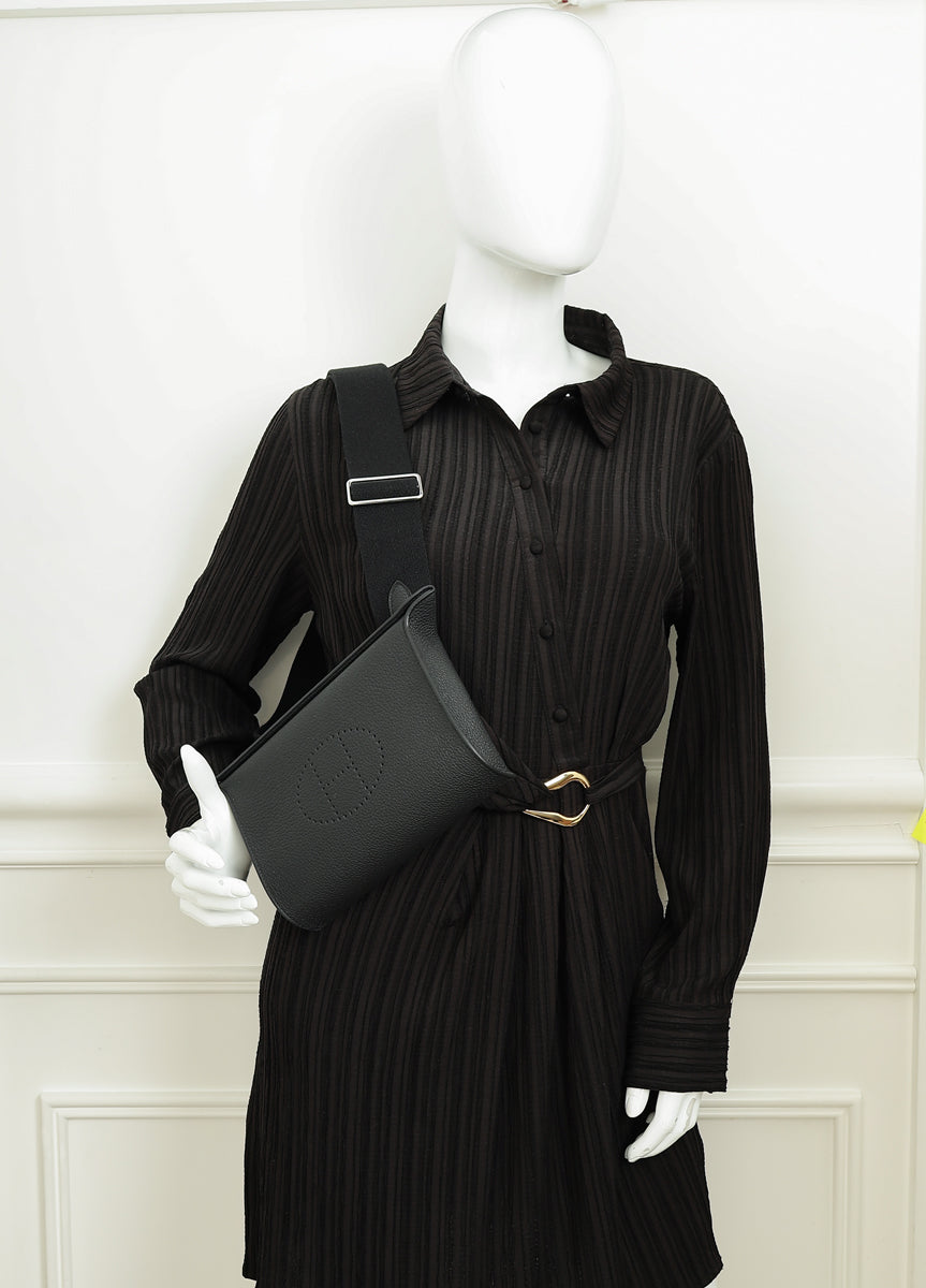 Hermes Noir Videpoches Bag-Hermes-THE CLOSET