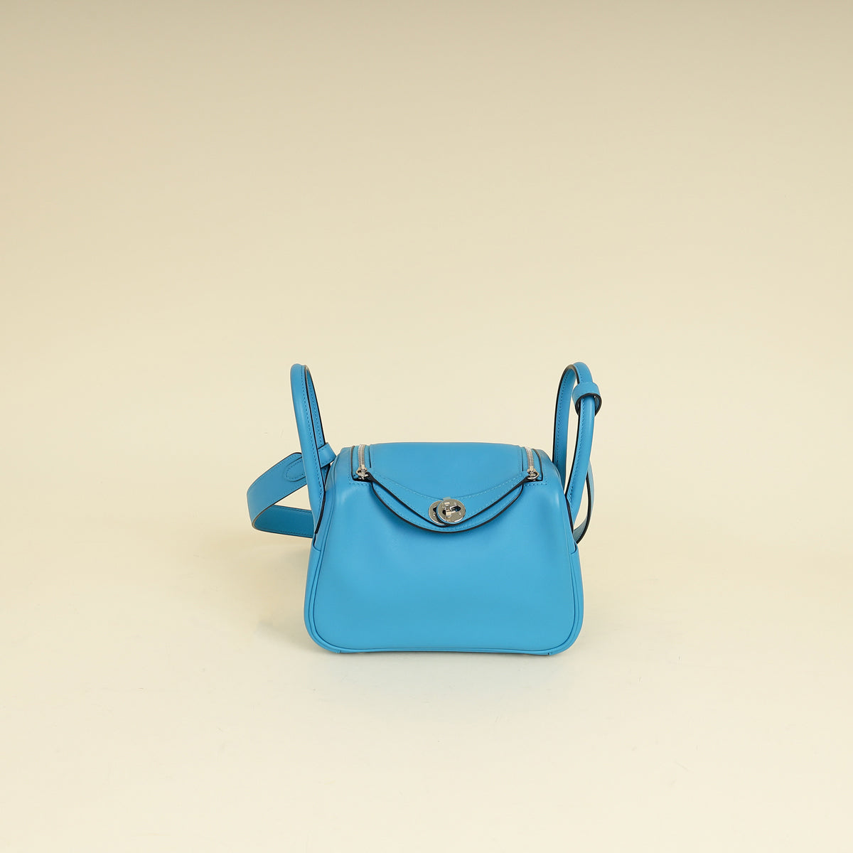 Hermes Bleu Frida Mini Lindy Bag-Hermes-THE CLOSET