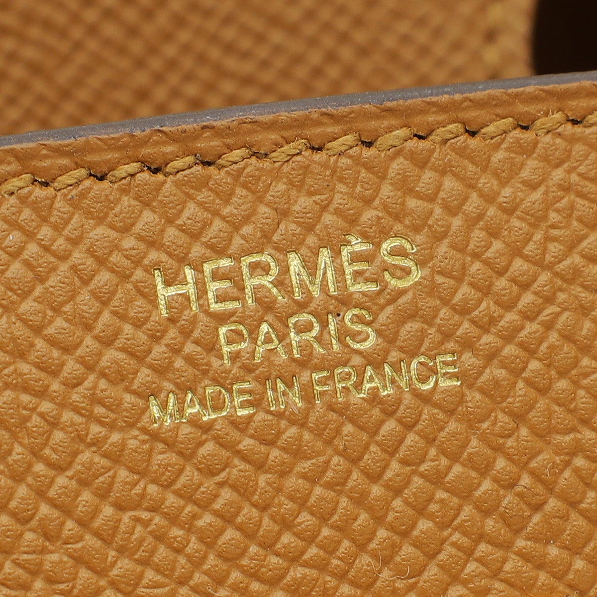 Hermes Caramel Retourne Birkin 30 Bag