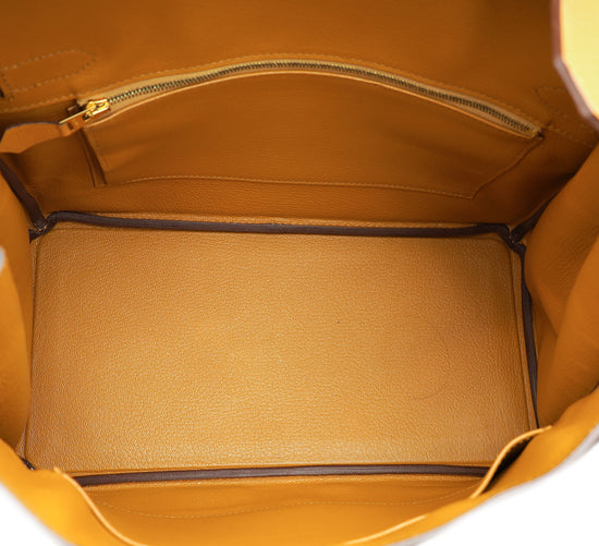 Hermes Caramel Retourne Birkin 30 Bag