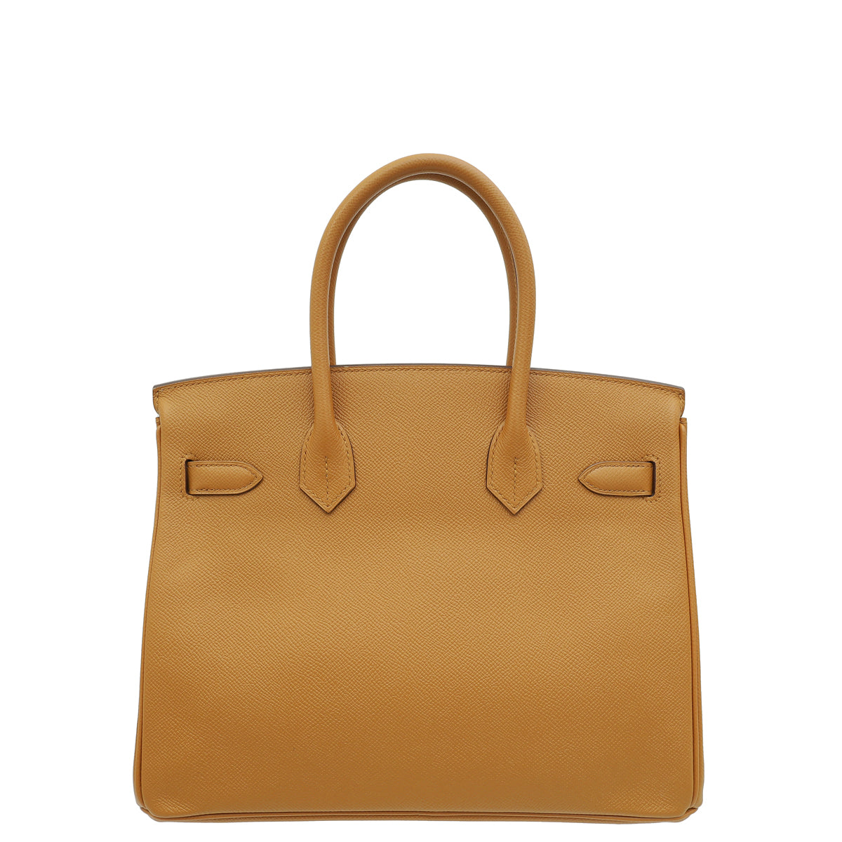 Hermes Caramel Retourne Birkin 30 Bag