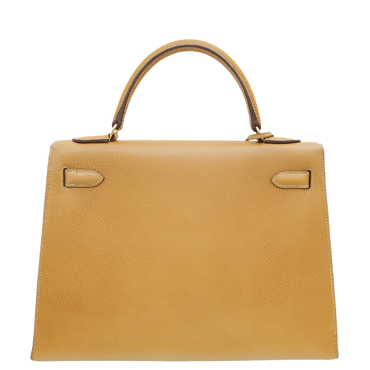 Hermes Naturelle Ardennes Vintage Sellier Kelly 32 Bag