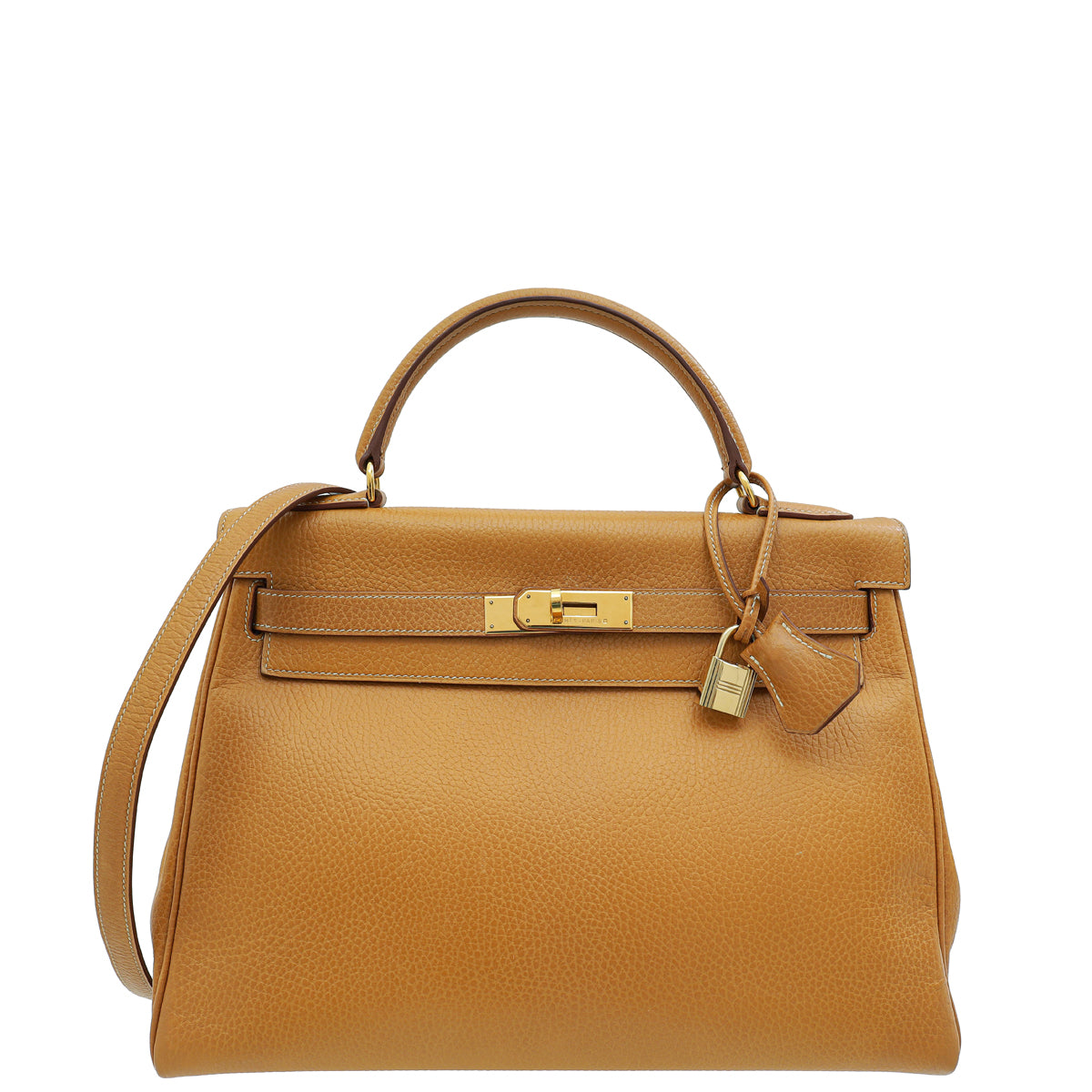 Hermes Naturelle Vintage Kelly 32 Retourne Ardennes Bag-Hermes-THE CLOSET