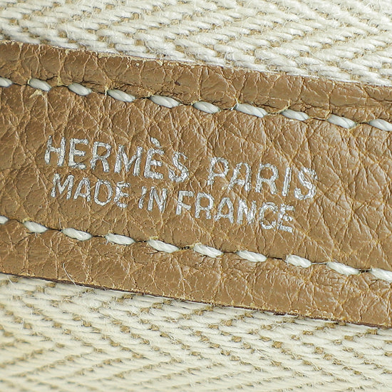 Hermes Etoupe Garden Party 36 Bag