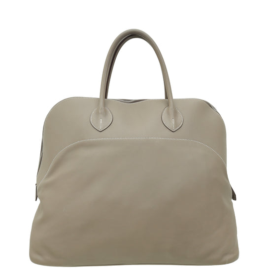 Hermes Gris Asphalte Bolide 45 Bag