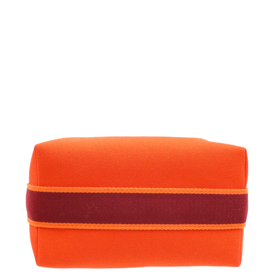 Hermes Orange Bride-A-Brac Small Case