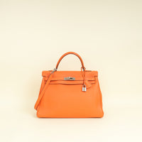 Hermes Feu Retourne Kelly 35 Bag-Handbags-Hermes-THE CLOSET