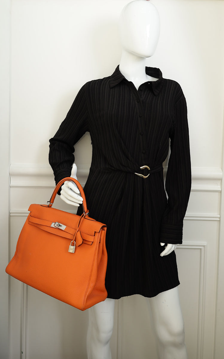 Hermes Feu Retourne Kelly 35 Bag