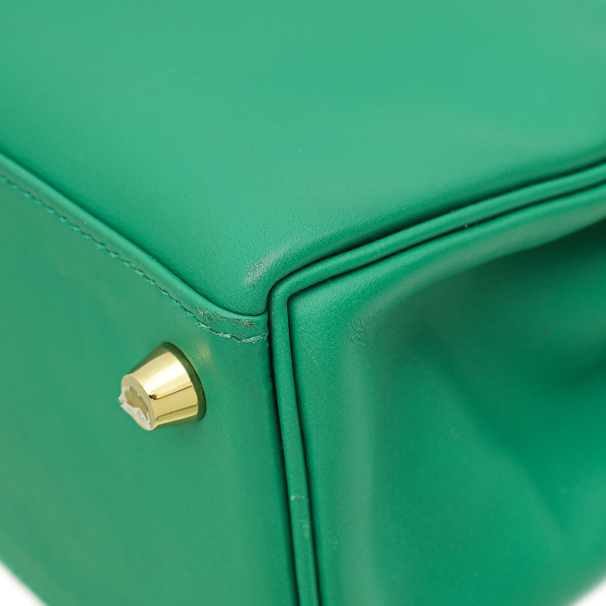 Hermes Vert Vertigo Retourne Kelly 25 Bag