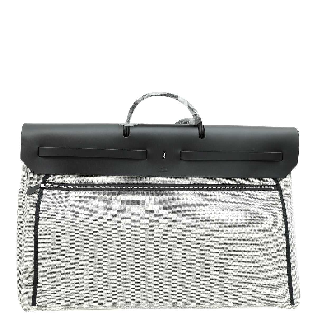 Hermes Bicolor Herbag Zip Cabine Circuit 24" Motif, Plume Bag-Hermes-THE CLOSET