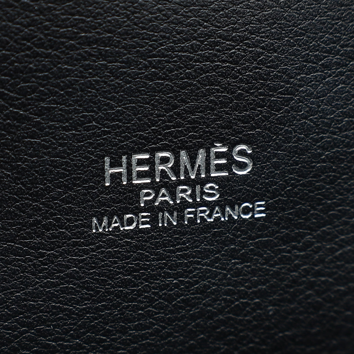 Hermes Noir Kelly Longue Pochette