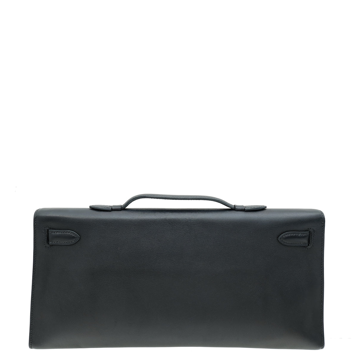 Hermes Noir Kelly Longue Pochette