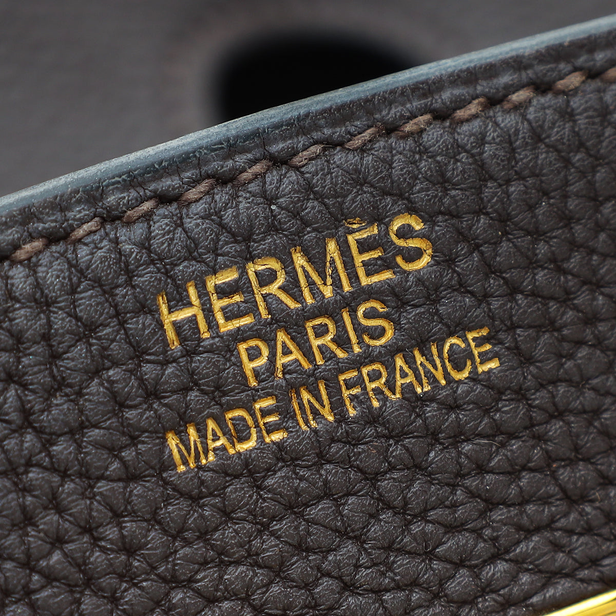 Hermes Chocolate Retourne Birkin 35 Bag