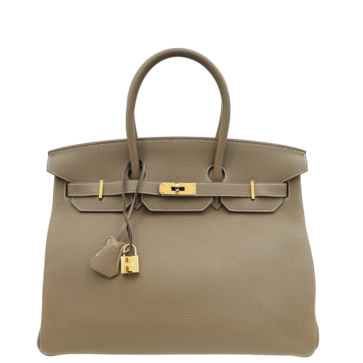 Hermes Etoupe Retourne Birkin 35 Bag-Hermes-THE CLOSET
