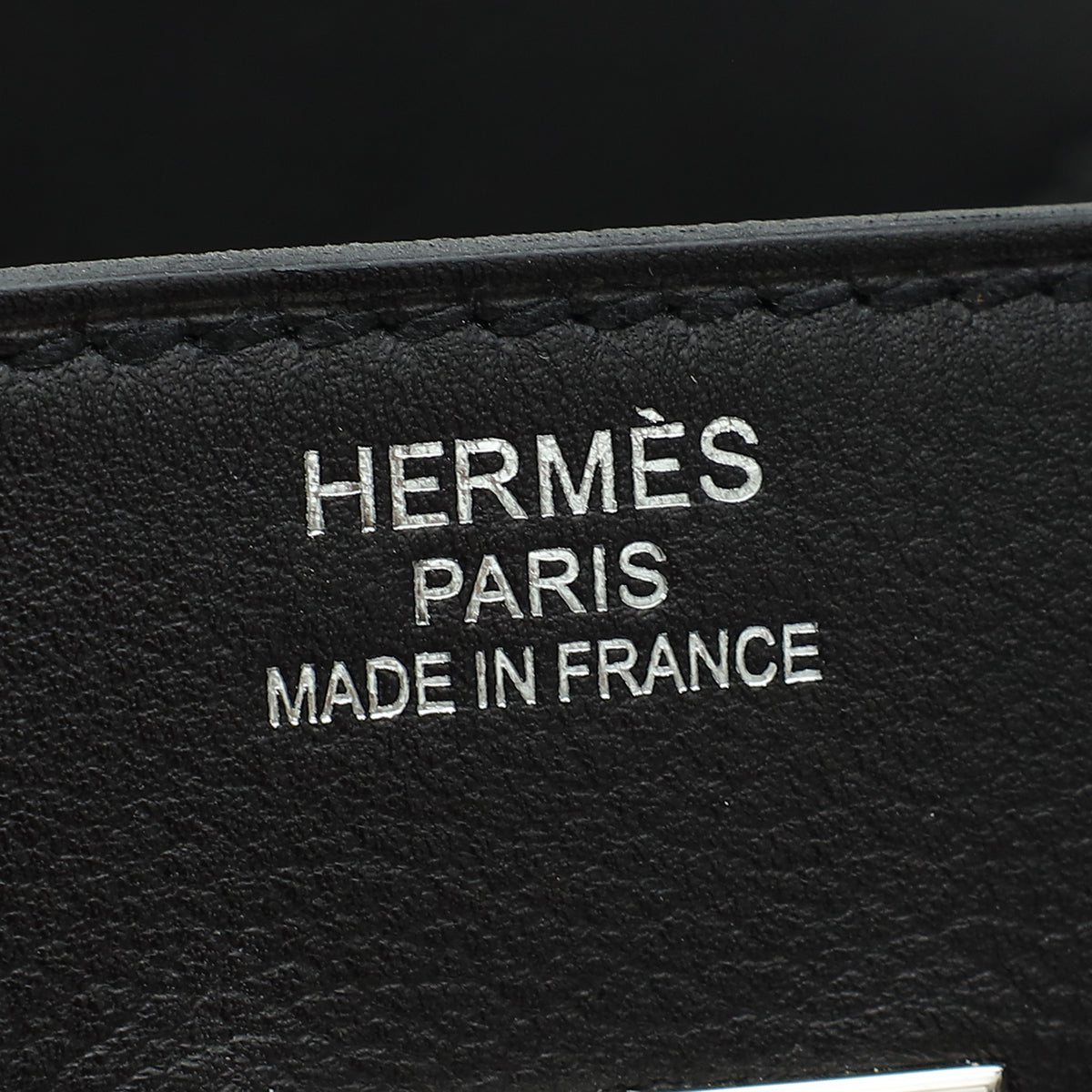 Hermes Noir Rock Hac Birkin 40 Bag