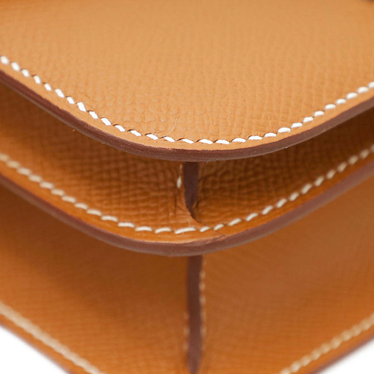 Hermes Gold Constance III Mini Bag