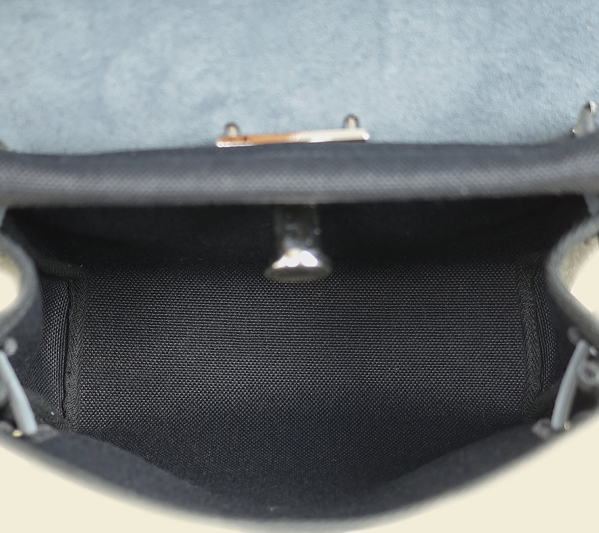 Hermes Noir Herbag Zip 20 Mini Bag