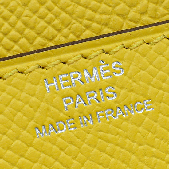 Hermes Soufre Constance To Go Wallet