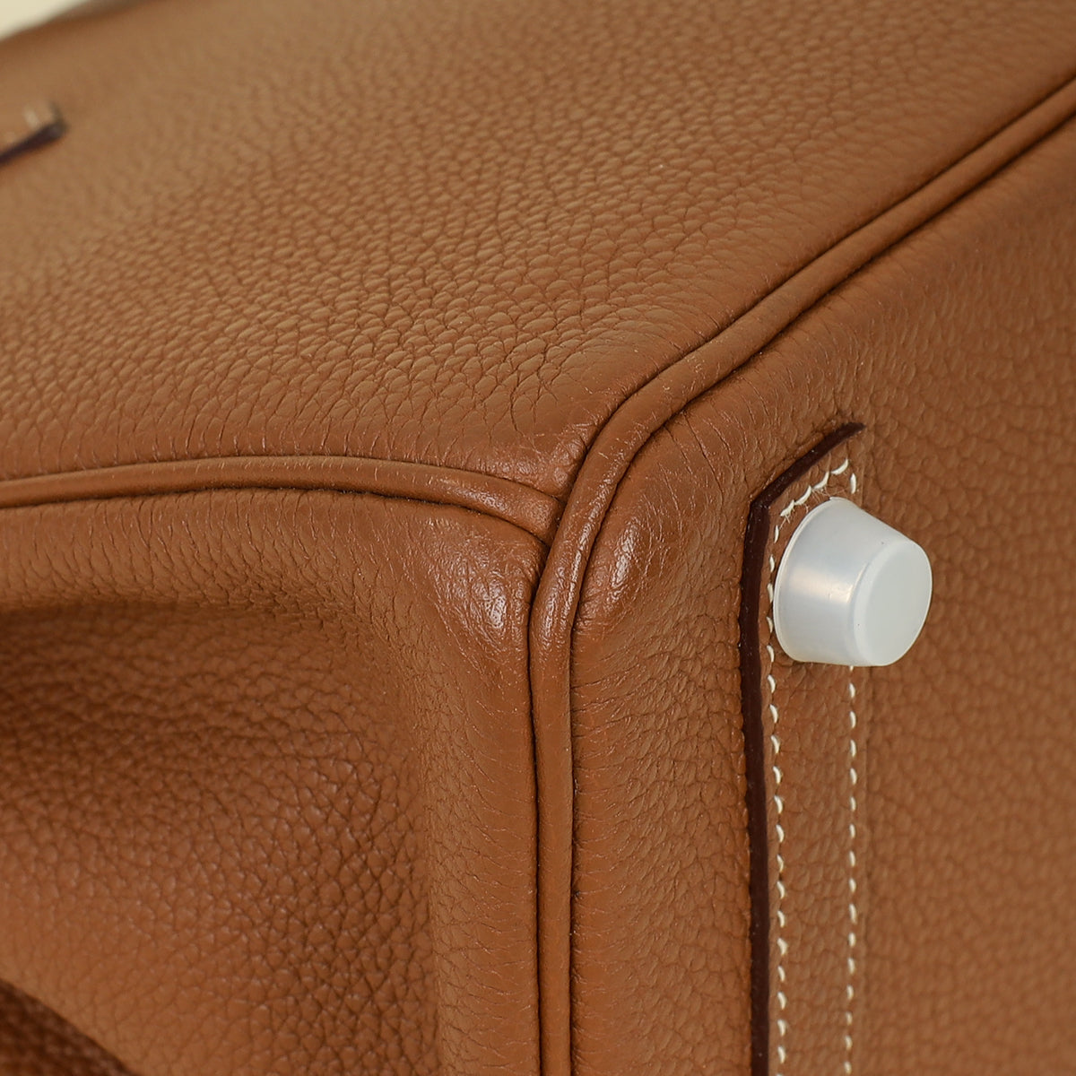 Hermes Gold Birkin 25 Togo Bag — image 8 of 14
