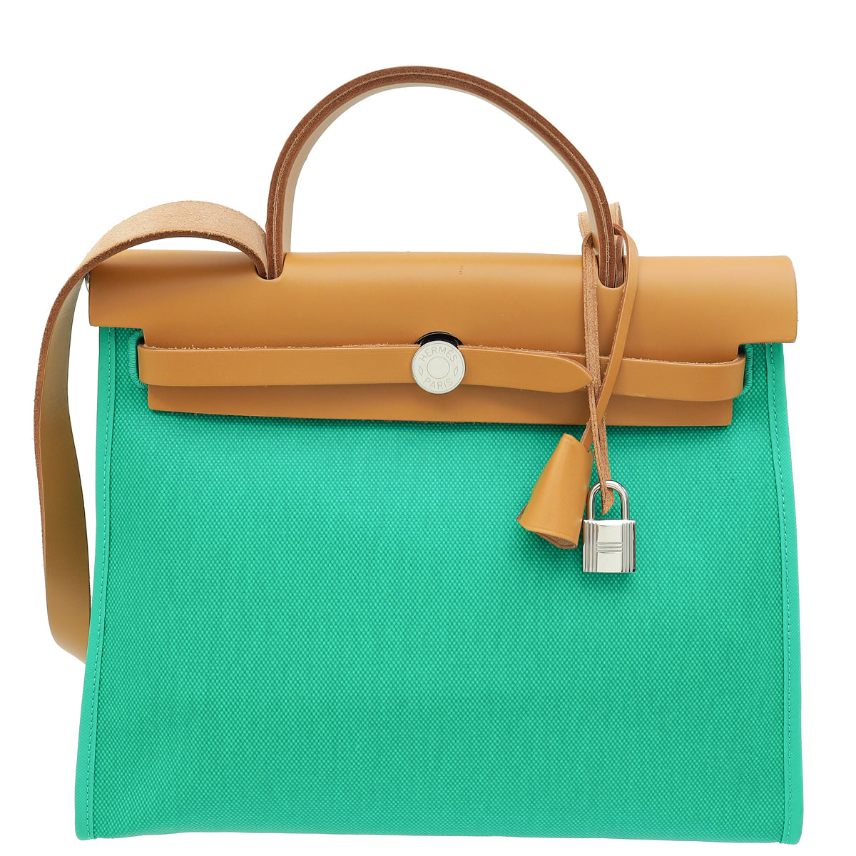 Hermes Bicolor Herbag 31 Sellier PM H Berline Vache Hunter Bag-Hermes-THE CLOSET