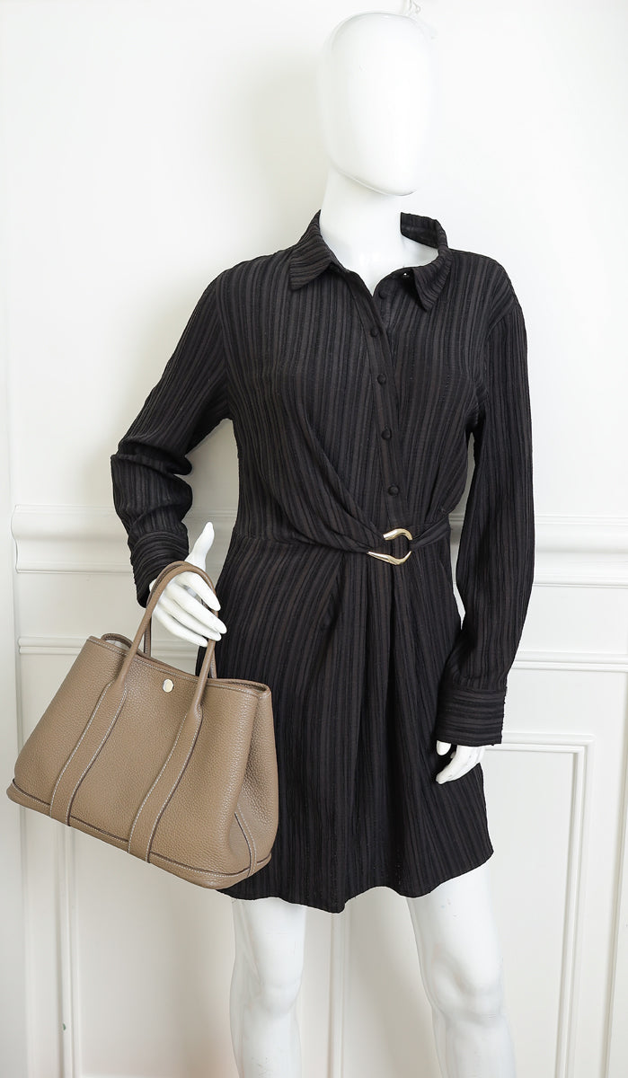 Hermes Etoupe Garden Party 30 TPM Negonda Bag