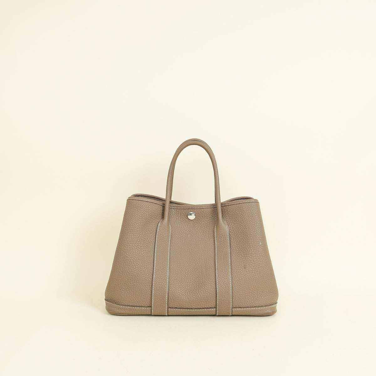Hermes Etoupe Garden Party 30 TPM Negonda Bag