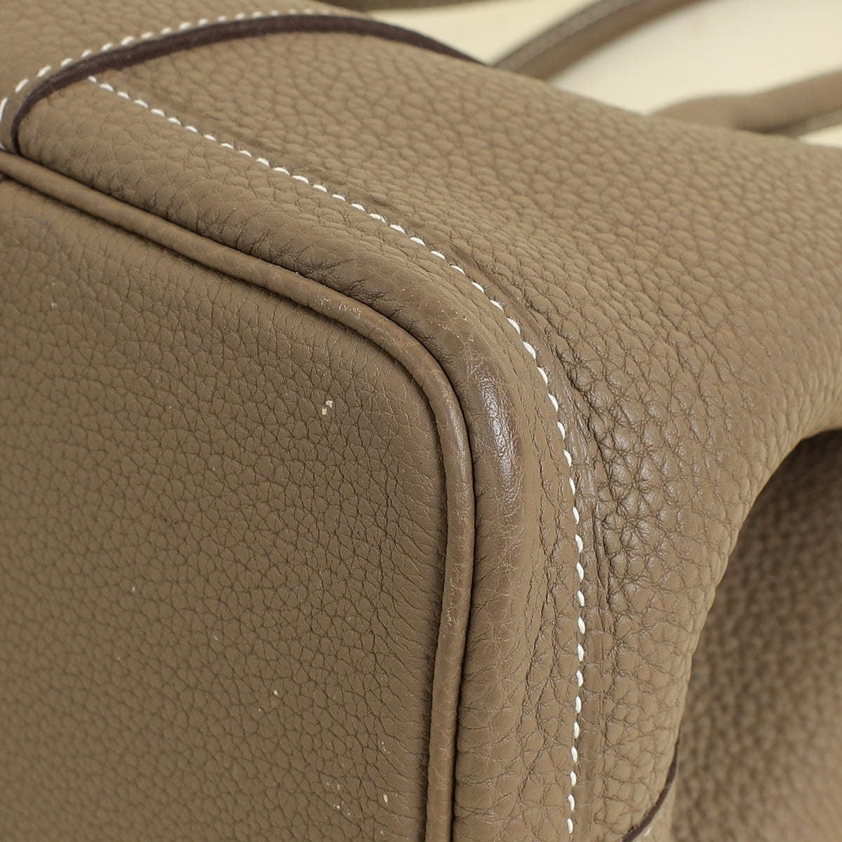 Hermes Etoupe Garden Party 30 TPM Negonda Bag