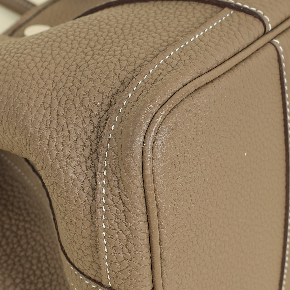 Hermes Etoupe Garden Party 30 TPM Negonda Bag