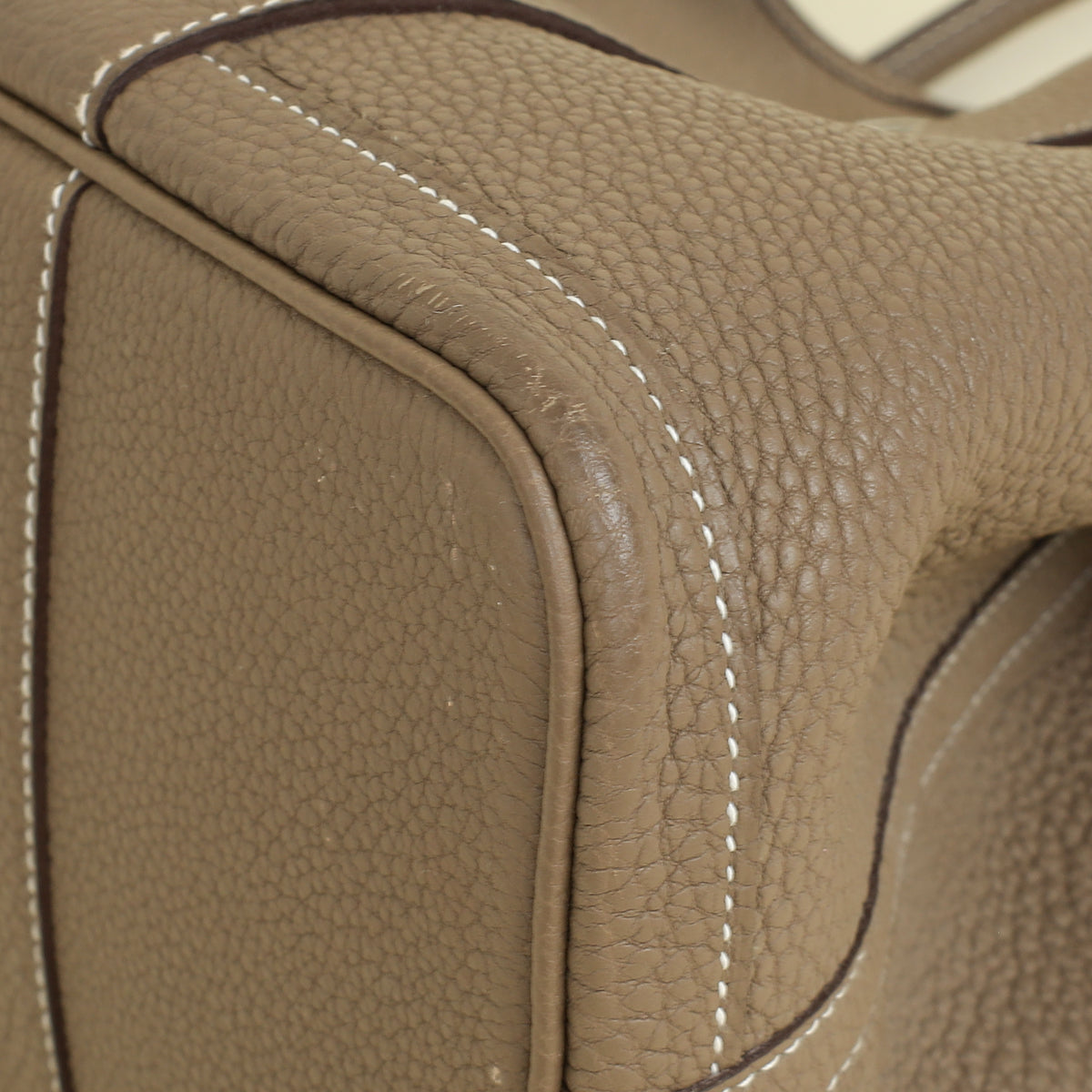 Hermes Etoupe Garden Party 30 TPM Negonda Bag