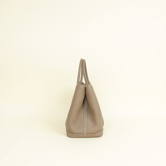 Hermes Etoupe Garden Party 30 TPM Negonda Bag