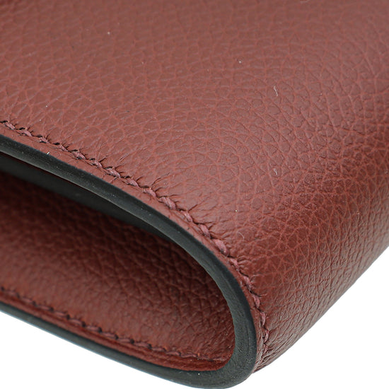 Hermes Rouge H Constance To Go Evercolor Wallet-Hermes-THE CLOSET