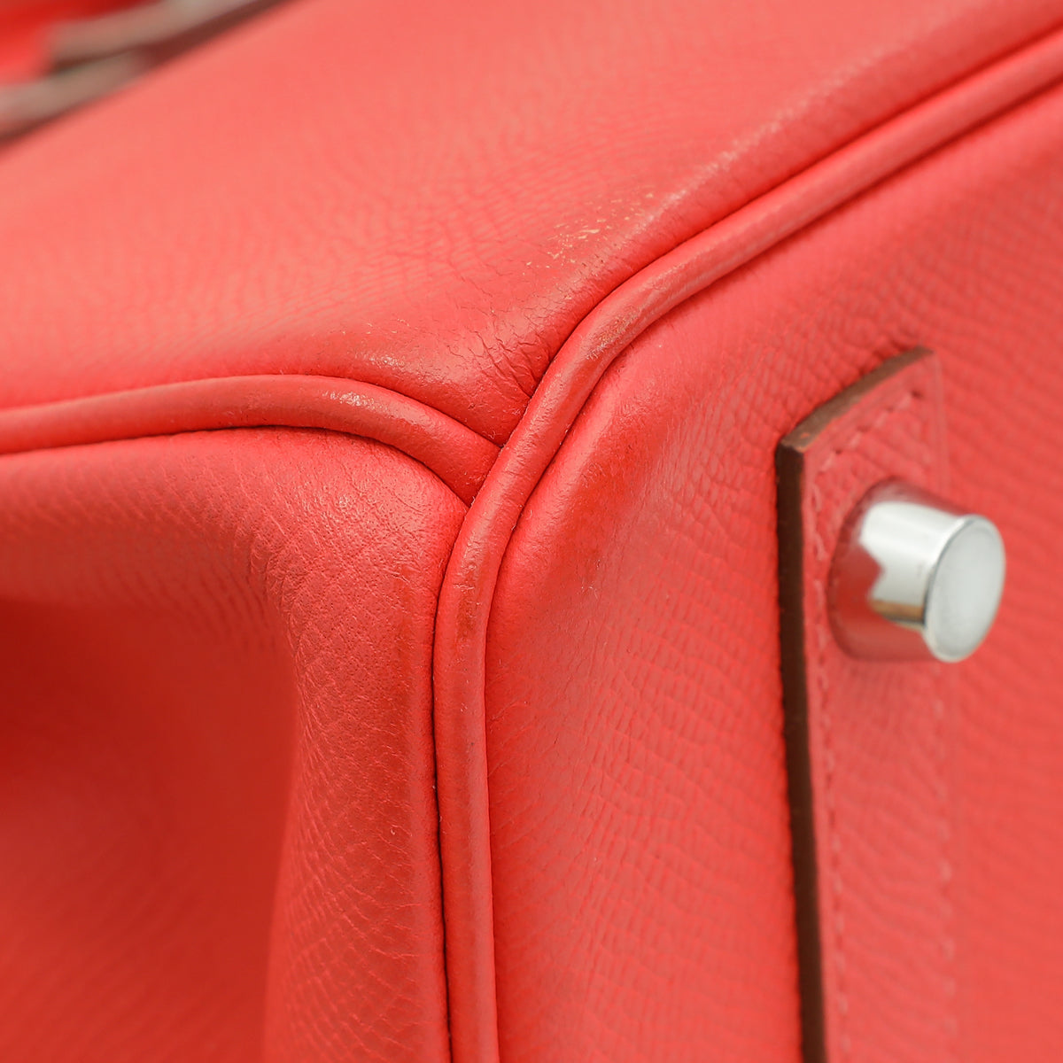 Hermes Rose Jaipur Retourne Birkin 30 Bag