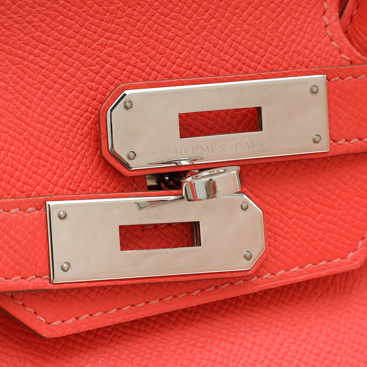 Hermes Rose Jaipur Retourne Birkin 30 Bag