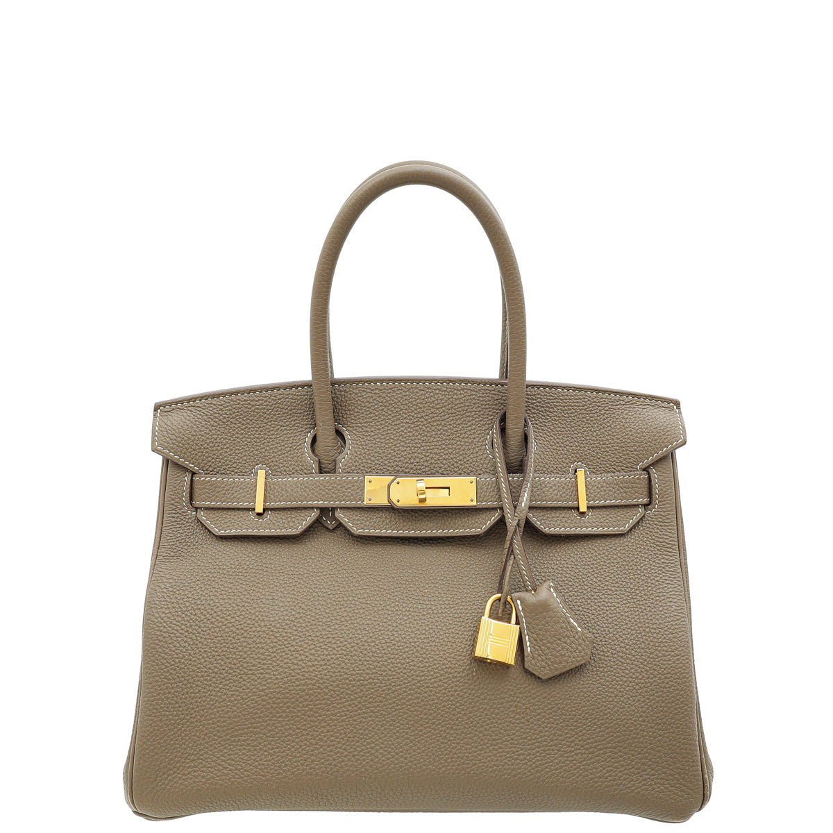 Hermes Etoupe Retourne Birkin 30 Bag-Hermes-THE CLOSET