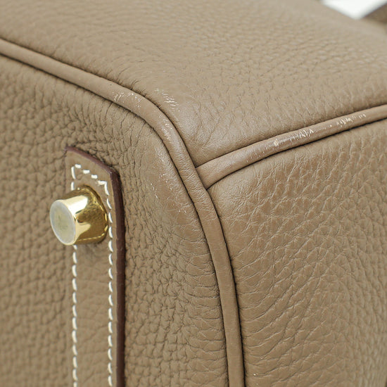 Hermes Etoupe Retourne Birkin 30 Bag-Hermes-THE CLOSET