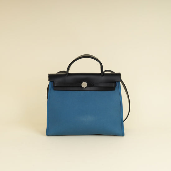 Hermes Bicolor Herbag Zip 31 PM Sellier Bag