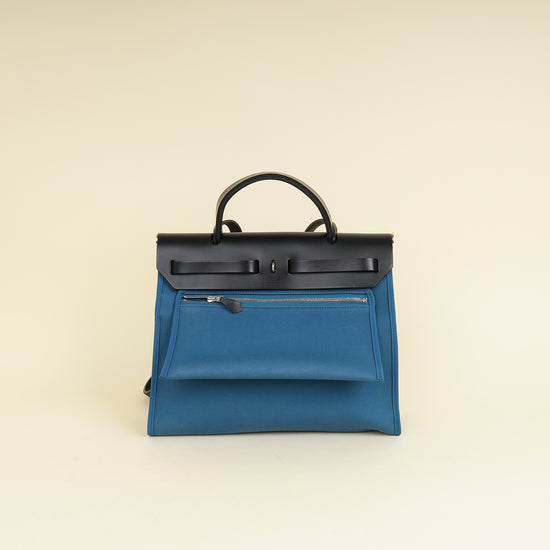 Hermes Bicolor Herbag Zip 31 PM Sellier Bag