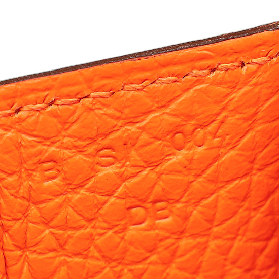 Hermes Orange Minimum Halzan 25 Bag-Hermes-THE CLOSET